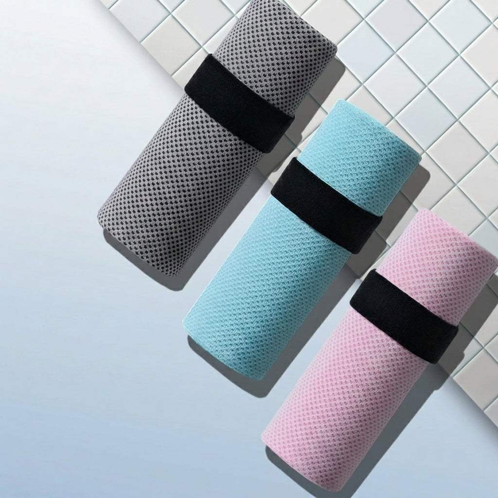 Microfiber Sports Towel – Quick Dry, Super Absorbent, Soft & Lightweight Gym Towel for Fitness, Running, Yoga, Travel